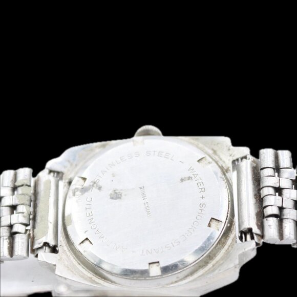 Vintage Baylor Norseman Bullseye Dial Men\'s Mechanical Wristwatch AS 1951 Steel main image 5